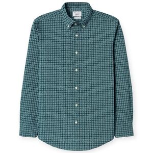 CROFT & BARROW Men‎ Shirt 17 34/35 Pineapple Print Classic Fit Cottagecore Retro
